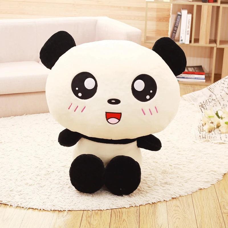 Super Kawaii Big Head Panda Plush Toy Ziggy's Pop Toy Shoppe