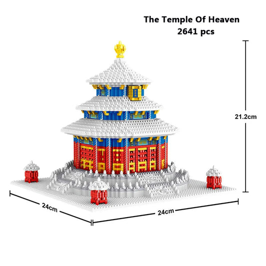 Temple of Heaven Building Block Model Ziggy's Pop Toy Shoppe
