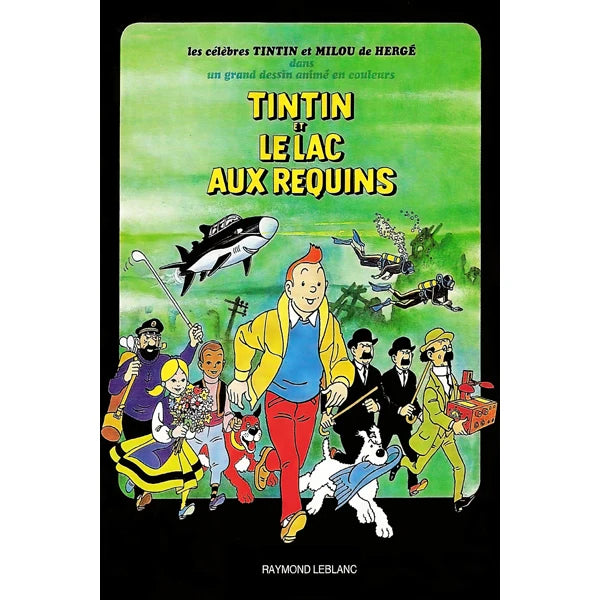 The Adventures of Tintin Poster - Cigars of the Pharaoh Ziggy's Pop Toy Shoppe