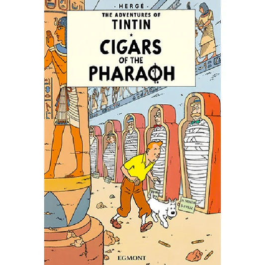 The Adventures of Tintin Poster - Cigars of the Pharaoh Ziggy's Pop Toy Shoppe