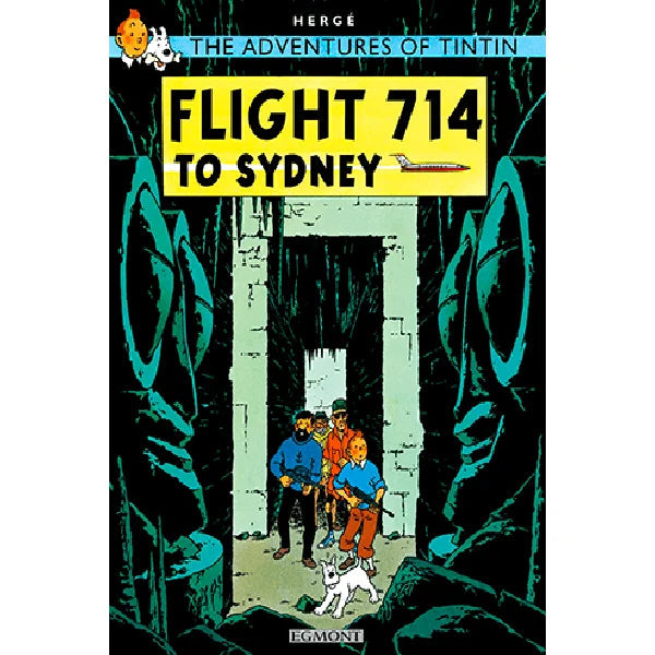 The Adventures of Tintin Poster - Flight 714 to Sydney Ziggy's Pop Toy Shoppe