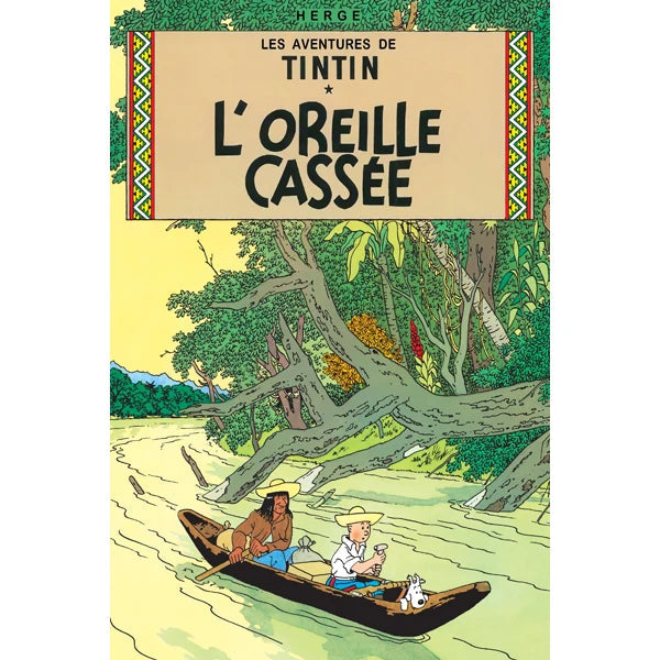 The Adventures of Tintin Poster - L'Etoile Mysterieuse Ziggy's Pop Toy Shoppe