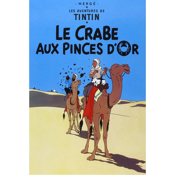 The Adventures of Tintin Poster - Objectif Lune Ziggy's Pop Toy Shoppe