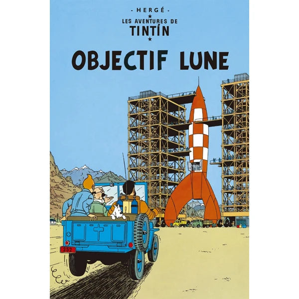 The Adventures of Tintin Poster - TIntin Au Congo Ziggy's Pop Toy Shoppe