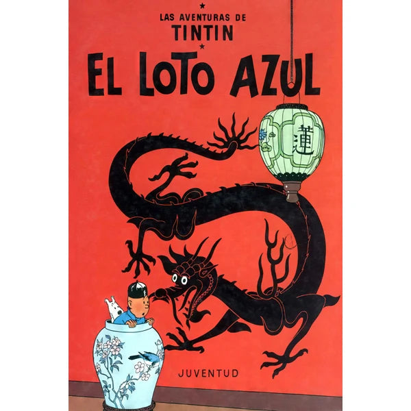 The Adventures of Tintin Poster - Tintin et les Oranges Bleues Ziggy's Pop Toy Shoppe