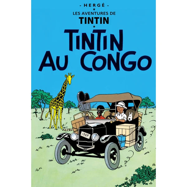 The Adventures of Tintin Poster - Tintin et les Oranges Bleues Ziggy's Pop Toy Shoppe