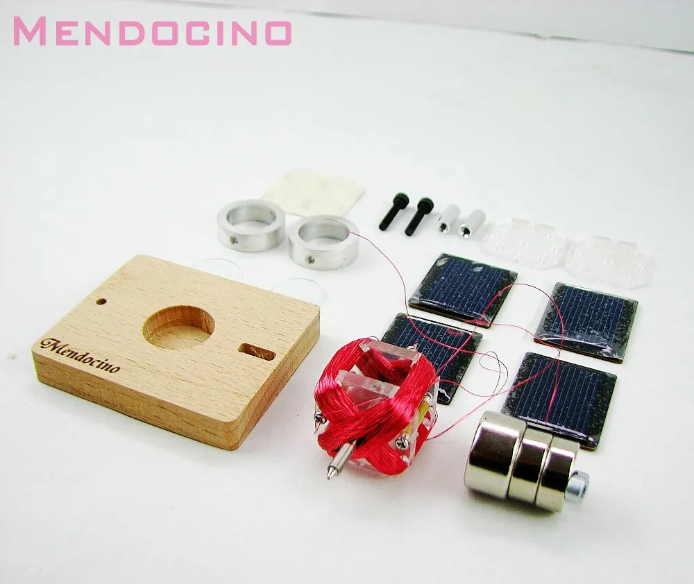 Tiny Mendocino Motor Magnetic Suspension Solar Toy Ziggy's Pop Toy Shoppe