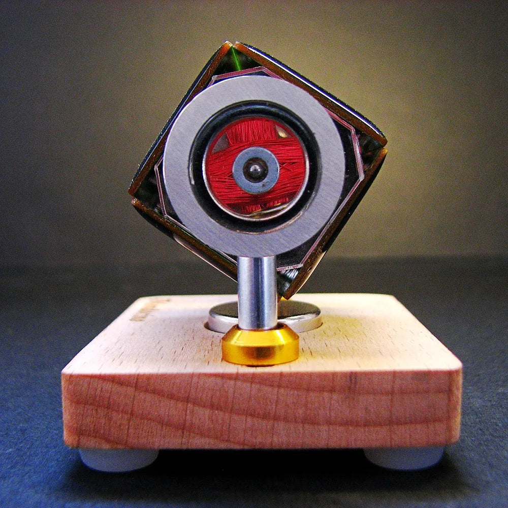 Tiny Mendocino Motor Magnetic Suspension Solar Toy Ziggy's Pop Toy Shoppe