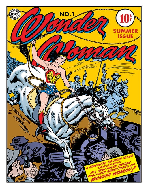 Wonder Woman - Cover No.1 Tin Sign Ziggy's Pop Toy Shoppe