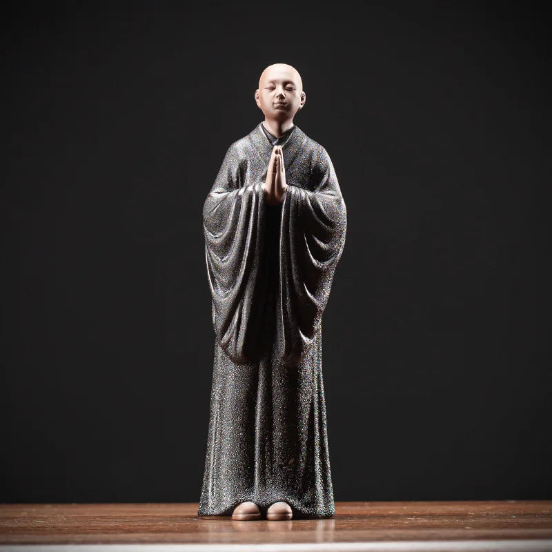 Zen Kung Fu Monk Ceramic Statues Ziggy's Pop Toy Shoppe